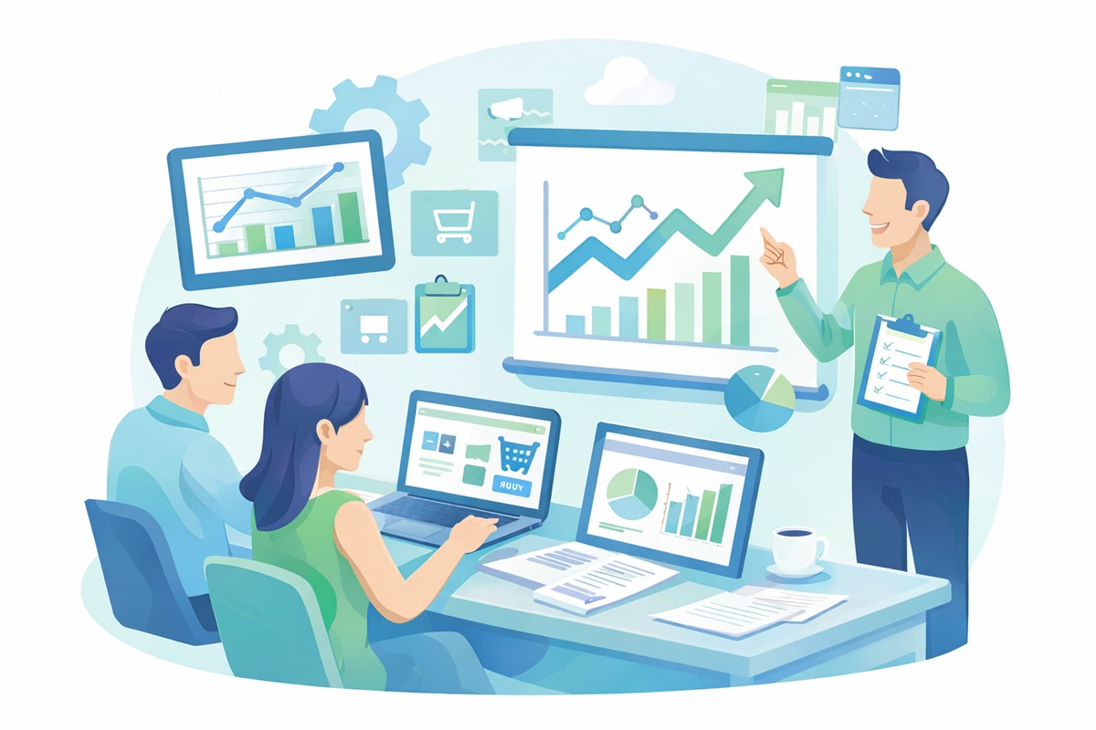 自社運営ECの経験を生かした売上改善コンサルティング