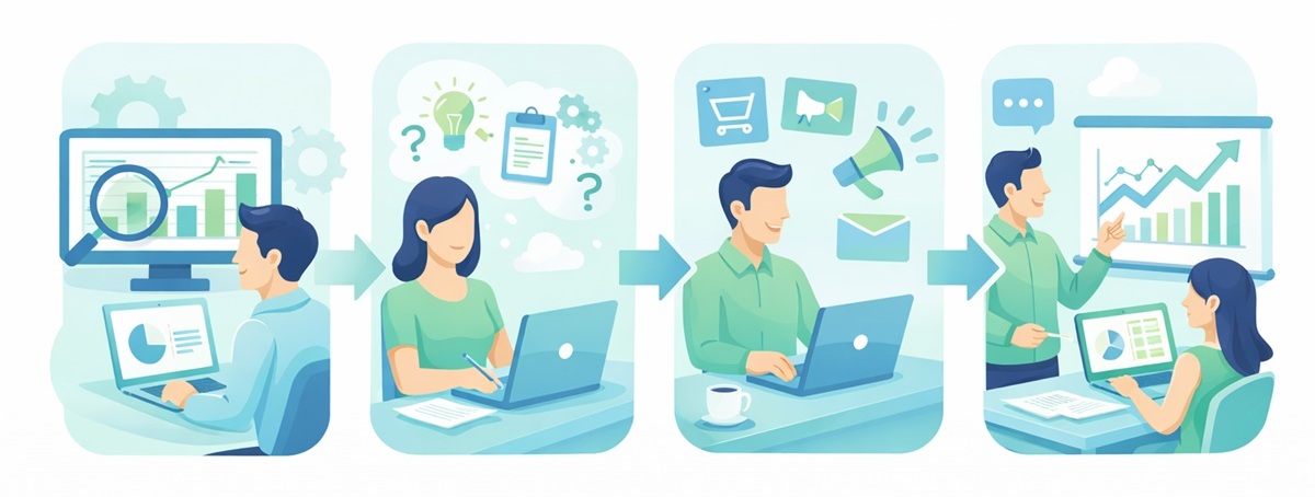 短期間で結果を出すEC改善サイクル