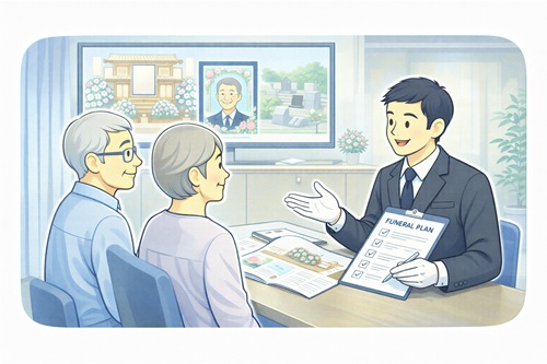 葬祭・式場・会館向けWebシステムのイメージ