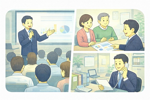 士業向けWebシステムのイメージ