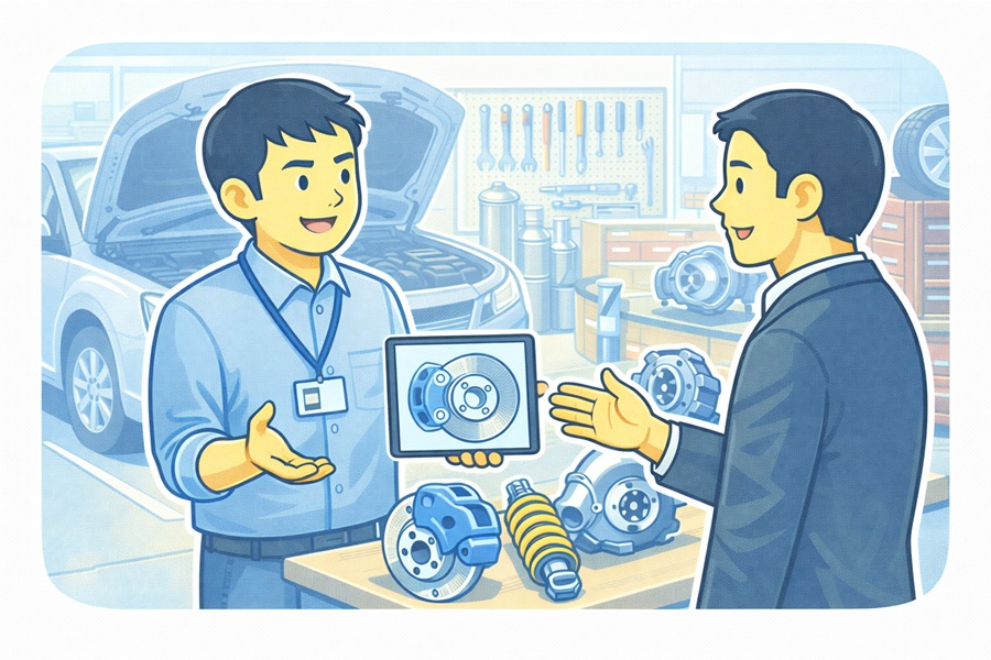 製造業向けWebシステム（生産管理・品質管理・トレーサビリティ）のイメージ