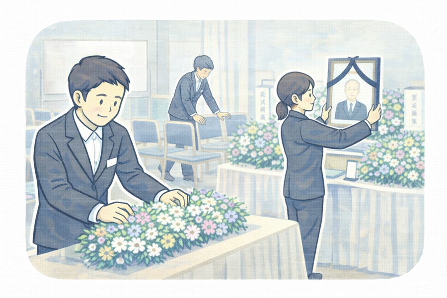 葬儀プラン・会場・人数・宗派を整理する事前ヒアリングフォーム