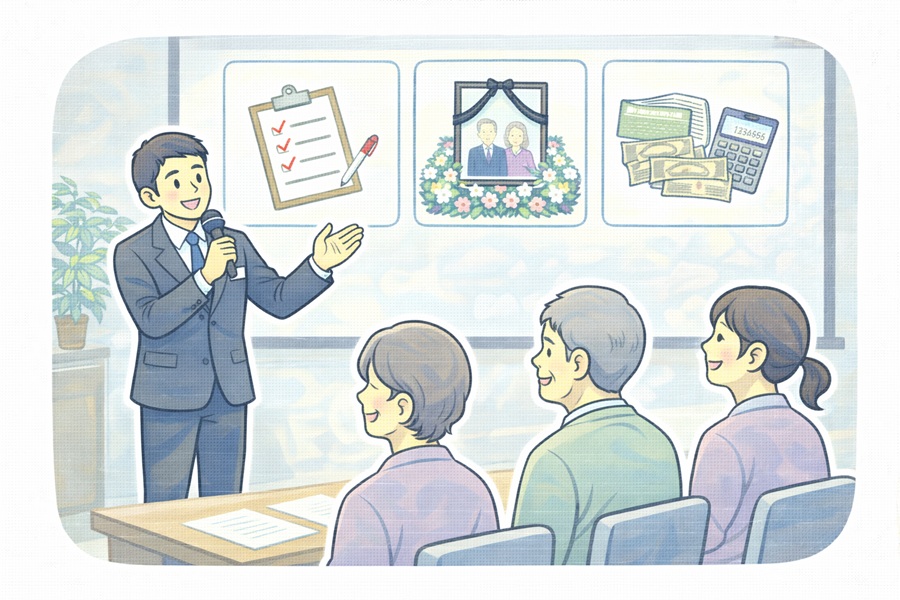 事前相談・終活セミナー申込と資料案内でつなぐリード獲得とフォロー